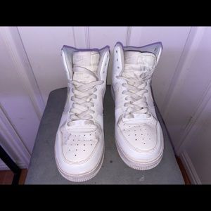 Size 6y - Nike Air Force 1 High White